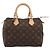LOUIS VUITTON Borsa Monogram Speedy 25 M41528 LV Auth 189085V Monogramma - vista 13