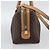 Céline Bolso CELINE Macadam Canvas PVC Cuero 2way Marrón Oro Auth BA13498A Castaño Dorado - vista 4