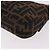 FENDI Zucca Canvas Mamma Baguette Borsa a Spalla Nero Marrone Auth 189064V - vista 13