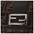 FENDI Zucca Canvas Mamma Baguette Borsa a Spalla Nero Marrone Auth 189064V - vista 15