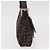 FENDI Zucca Canvas Mamma Baguette Borsa a Spalla Nero Marrone Auth 189064V - vista 5