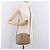 Céline Borsa a tracolla CELINE Macadam Canvas PVC Beige Oro Auth 188342A D'oro - vista 23