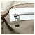 Borsa a tracolla FENDI Zucchino Canvas Mamma Baguette Bianco Argento Auth 186466V - vista 25