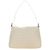 Borsa a tracolla FENDI Zucchino Canvas Mamma Baguette Bianco Argento Auth 186466V - vista 3