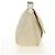 Borsa a tracolla FENDI Zucchino Canvas Mamma Baguette Bianco Argento Auth 186466V - vista 5
