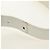 Borsa a tracolla FENDI Zucchino Canvas Mamma Baguette Bianco Argento Auth 186466V - vista 8