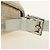 Borsa a tracolla FENDI Zucchino Canvas Mamma Baguette Bianco Argento Auth 186466V - vista 9