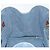 Borsa PRADA Canapa MM in tela blu Auth 188558 - vista 16