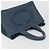 Borsa PRADA Canapa MM in tela blu Auth 188558 - vista 6