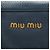 Borsa a Spalla Miu Miu in Pelle Blu Navy e Oro Auth yk20559SAM D'oro - vista 20
