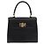 Céline Borsa CELINE in pelle nera e oro Autentica 188999A Nero D'oro - vista 2