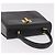 Céline Borsa CELINE in pelle nera e oro Autentica 188999A Nero D'oro - vista 6