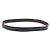 Cintura CARTIER Must Line in pelle 44.1" Nero Marrone Argento Auth BA13632 - vista 3