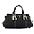Borsa PRADA Nylon 2way Nera Oro Auth 188755A Nero D'oro