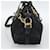 Borsa PRADA Nylon 2way Nera Oro Auth 188755A Nero D'oro - vista 5