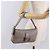 FENDI Celeria Mamma Baguette Schultertasche aus Leder Grau 8BR101 Auth 187996SAM Braun - Ansicht 25