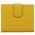 CHANEL COCO Mark Bifold Geldbörse aus Caviar-Leder Gelb CC Authentisch 188105M - Ansicht 3