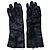 Autre Marque Juun-J, schwarze Lederhandschuhe