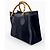 Gucci Borsa Bamboo in Pelle Blu navy - vista 4