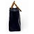 Gucci Borsa Bamboo in Pelle Blu navy - vista 6