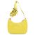 Borsa a tracolla Prada in pelle di vitello Giallo