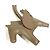 Hermès Portachiavi Hermes Cavallo Cheval Rodeo Pegasus PM Beige Taupe - vista 4