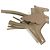 Hermès Portachiavi Hermes Cavallo Cheval Rodeo Pegasus PM Beige Taupe - vista 7