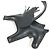 Hermès Portachiavi Cavallo Hermes - Cheval Rodeo Pegasus PM Nero - vista 3