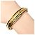 Timeless Bracciale rigido Chanel placcato oro D'oro - vista 5