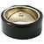 Louis Vuitton LV Logo Ring Braun Silber - Ansicht 3