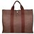 Hermès Borsa Tote Hermes Herline MM Chocolate Marrone - vista 2