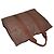 Hermès Borsa Tote Hermes Herline MM Chocolate Marrone - vista 5