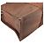 Hermès Borsa Tote Hermes Herline MM Chocolate Marrone - vista 8