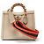 Borsa 2-Way Diana in bambù Gucci, beige