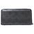 Louis Vuitton Mahina Leder Zippy Wallet Schwarz
