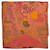 Sciarpa in seta Hermès Paris Rosa Blu Arancione Giallo  - vista 1