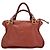 Borsa Tote Chloé Marcie in marrone - vista 3