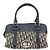Borsa Tote Christian Dior Trotter Blu navy