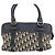 Borsa Tote Christian Dior Trotter Blu navy - vista 3