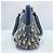 Borsa Tote Christian Dior Trotter Blu navy - vista 5