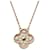 Collier Alhambra en or rose et diamants Au750 Van Cleef & Arpels  - vue 1
