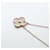 Collier Alhambra en or rose et diamants Au750 Van Cleef & Arpels  - vue 5