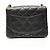 Borsa a tracolla Chanel Caviar Skin Mini Matelassé Nero - vista 2