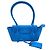 Borsa Salvatore Ferragamo East West - Blu