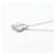Collier Van Cleef & Arpels Au750 Alhambra Guilloche en or blanc  - vue 4
