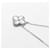Collier Van Cleef & Arpels Au750 Alhambra Guilloche en or blanc  - vue 5