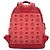 Zaino MCM Stark Small Studded in rosa - vista 3