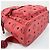Zaino MCM Stark Small Studded in rosa - vista 8