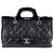 Borsa Tote Chanel CC Delivery in nero