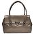 Salvatore Ferragamo Sofia Satchel Leder Medium Silber
